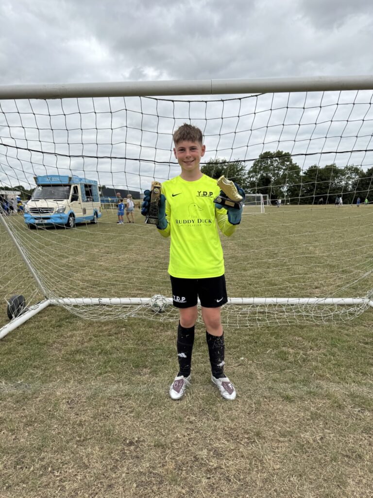 JB1 winning the tournament at Sawtry for YDP